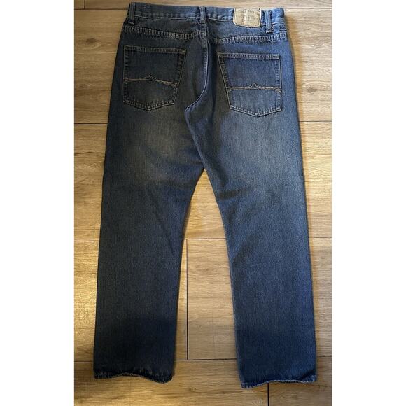 Plugg Jeans Mens Tag 36x30 (Measure 32x29) Blue Denim Straight Leg Vintage 83 - Picture 1 of 8